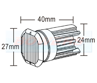 Round Button LED Strobe Warning Light BOW9992183 Schematic