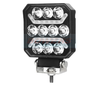 Square LED Work Light With White Front Marker Light BOW9992253