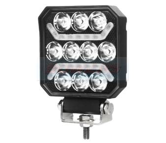 Dual Colour Amber/Red LED Work Light BOW9992268 Off