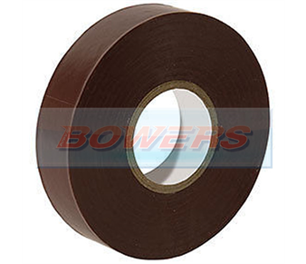 Brown Insulation/PVC Tape 19mm x 20m BOW9994022