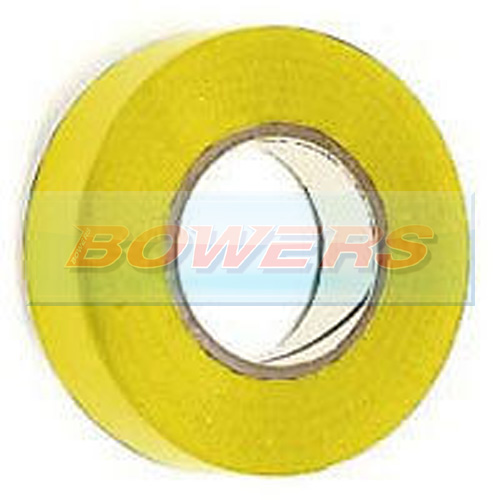 Yellow Insulation/PVC Tape 19mm x 20m BOW9994026
