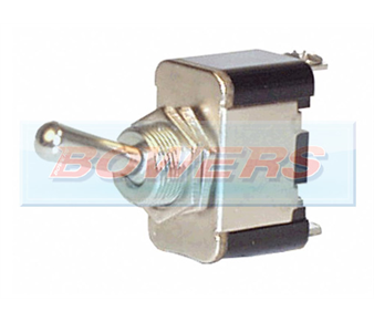 12v Heavy Duty Metal Toggle Switch ON/OFF (Screw Terminals) BOW9996052