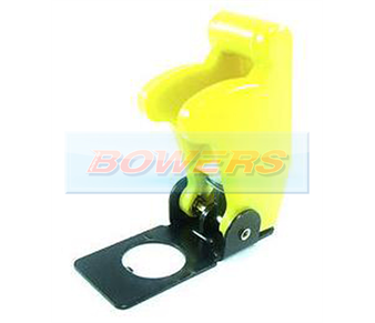 Yellow Aircraft/Missile Style Toggle Switch Cover BOW9996111