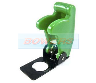 Green Aircraft/Missile Style Toggle Switch Cover BOW9996113