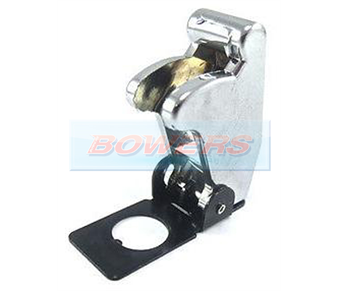Chrome Effect Aircraft/Missile Style Toggle Switch Cover BOW9996115