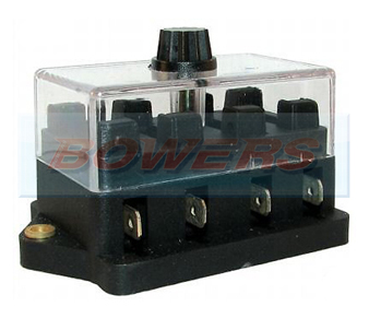 4 Way Standard Blade Fuse Box BOW9997071