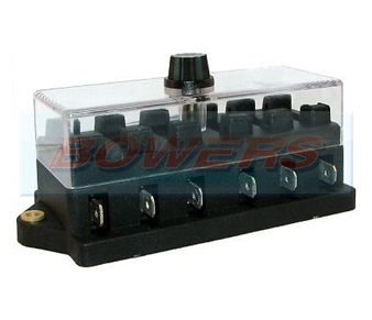 6 Way Standard Blade Fuse Box BOW9997072