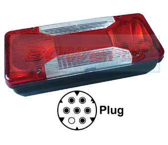 Rear Nearside Combination Tail Lamp Light Unit For Iveco Daily Tipper 2006 Onwards