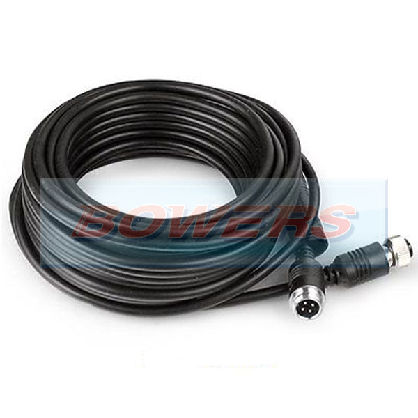 Brigade/Vision Alert/ECCO/Ring 4 Pin 10m Reverse/Reversing Camera Extension Cable