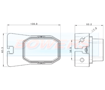 FT-001BI Marker Light Schematic