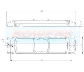 Slimline LED Marker Lamp Schematic FT-017