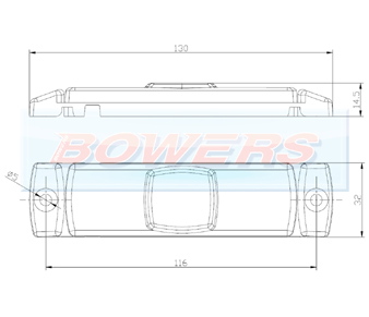 Slimline LED Marker Lamp Schematic FT-017