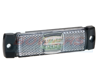 White Slimline LED Marker Lamp FT-017B