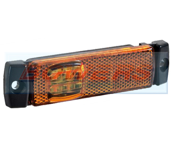 Amber Slimline LED Marker Lamp FRIFT-018Z