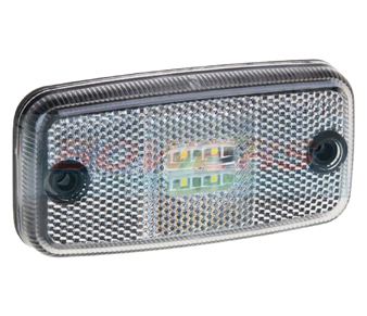 White LED Front Marker Light FT-019BLED