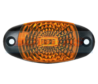 Amber Oval LED Marker Lamp FT-025Z