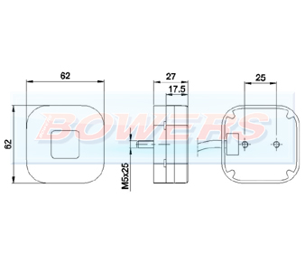 Square LED Marker Light Schematic