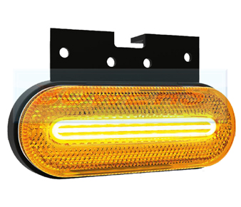 Amber LED Combined Side Marker/Indicator Light FT-071+KLED