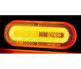 Amber LED Marker Light FT-072ZLED On
