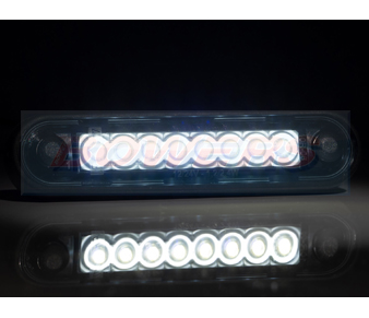 FT-073BLONGDARK White LED Marker Light On