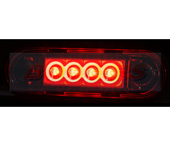 FT-073CLED Red LED Marker Light On