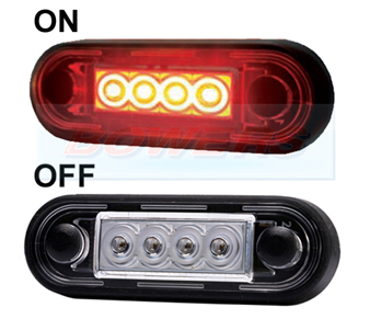 FT-073CLED Red LED Marker Light