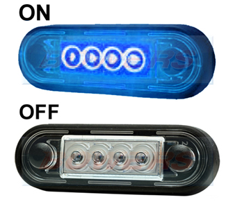 FT-073NLED Blue LED Marker Light