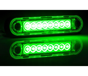 FT-073ZIELLONG Green LED Marker Light On