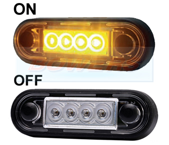 FT-073ZLED Amber LED Marker Light