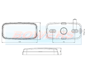 LED Marker Light FT-075/FT-080 Schematic