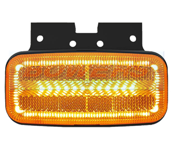 Amber LED Combined Side Marker/Indicator Light FT-080+KLED