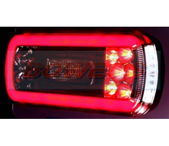 Glow Trac LED Rear Combination Lamp + Fog FT-130 PM LED 4