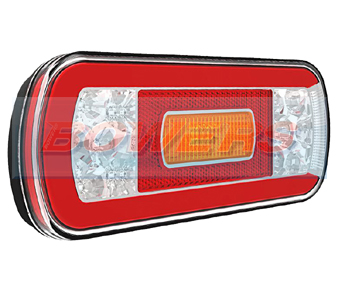 Glow Trac LED Rear Combination Lamp + Fog FT-130 PM LED