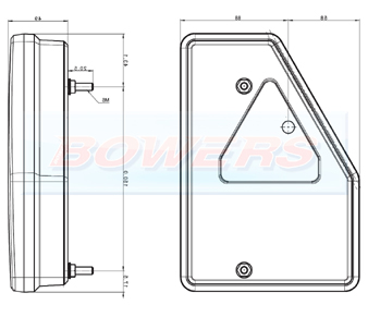 LED Rear Combination Lamp FT-277PLED Schematic