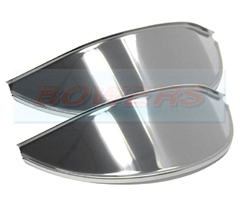 HP1SS Stainless Headlight Peaks