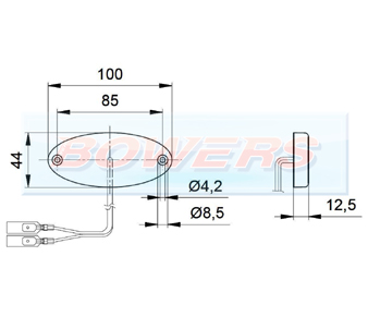 Jokon PLR2012 SMLR2012 LED Marker Light Schematic