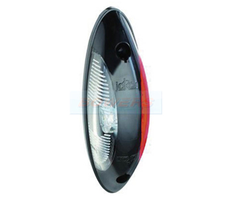 Jokon SPL2011 12.0015.000 24v Red White LED End Outline Marker Light