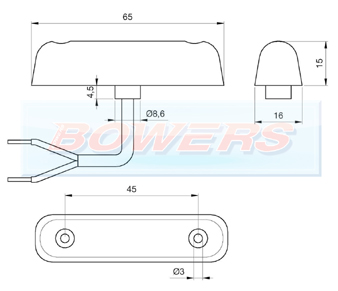 Jokon PL24-2 S24-2 LED Marker Light Schematic