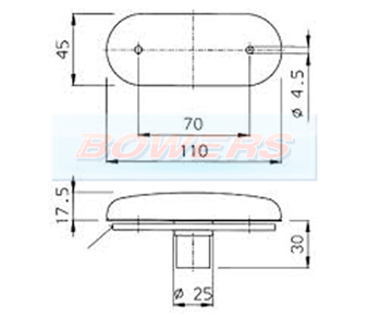 Jokon PLR2000 SMLR2000 Marker Light Schematic