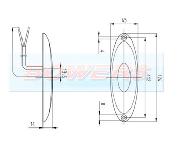 Jokon SMLR2010 LED Marker Light Schematc