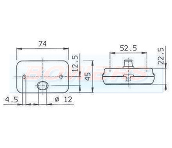 Jokon PL130 PLR130 S130 Marker Light Schematic