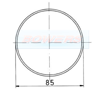 Jokon 85mm Round Stick On Reflector Schematic