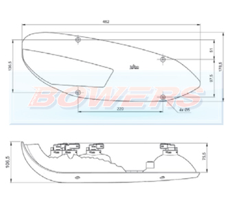 Jokon L3000 10.2200.011 Rear Left Hand Caravan Light Schematic