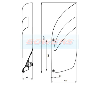 Jokon L3100 10.2220.021 Rear Right Hand Caravan Light Schematic