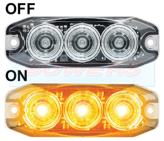 LED Autolamps 11 Series Clear Amber Light