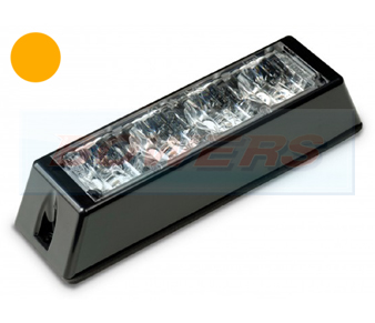 LED4DVA 4 Module Amber Strobe Hazard Light