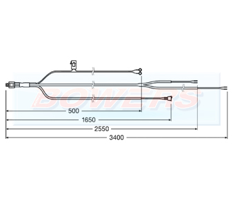 OSRAM LEDriving AX 2LS Wiring Kit Schematic