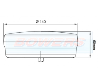 LED Rear Combination Hamburger/Cheeseburger Light LG534-204-214 Schematic