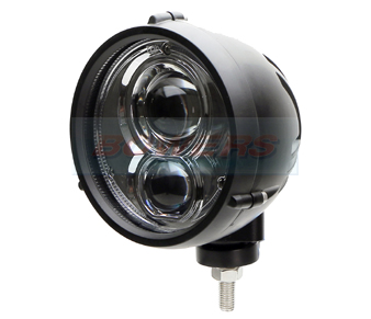 Vertical Mounting 5 3/4" 5.75" Inch LED Dipped / Full Beam Headlight LG819