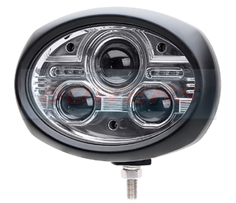 Vertical Mounting Oval LED Headlight LG832